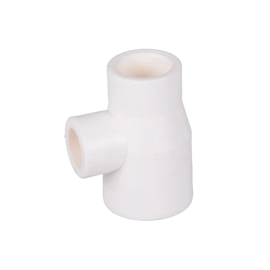 Teu redus PPR 32 mm Vesbo, 20 x 25 mm, filet interior, alb