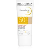 Bioderma Photoderm AR cremă tonifiantă protectoare pentru piele sensibilă cu tendințe de înroșire SPF 50+ culoare Natural 30 ml