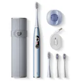 Oclean X Pro Digital periuta de dinti cu ultrasunete + capete de schimb Silver