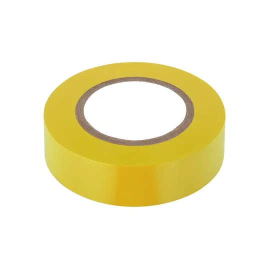 Banda izolatoare electrica PVC, galbena, rola 20 m
