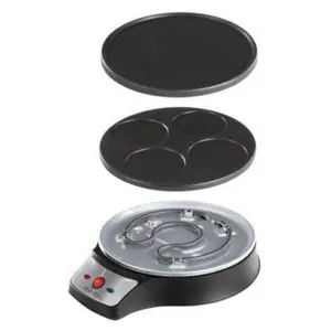 Aparat pentru preparat clatite DomoClip DOC143 (Negru/Gri)