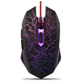 Mouse Gaming Esperanza EGM211R, Optic, 2400 DPI, USB, Iluminat (Negru)