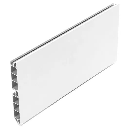 Plinta PVC Scilm, alb, 4000 x 150 mm