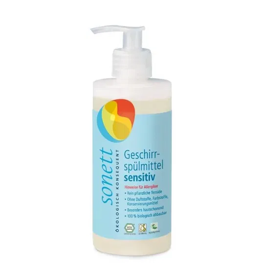 Detergent Ecologic Spalat Vase Neutru - 300ml - SONETT