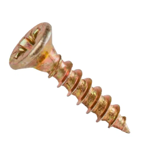 Surub pentru pal si lemn, cu cap inecat, tratat termic, Ø 5 mm, L 70 mm