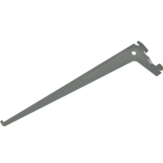 Suport PRO pentru rafturi din lemn, metal sau sticla, L: 150 mm, gri