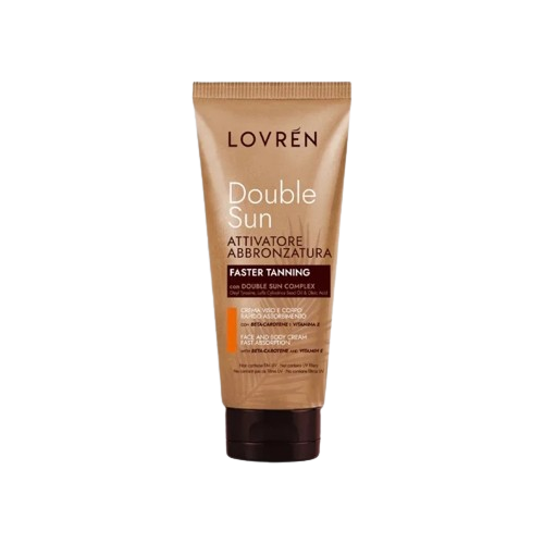 Crema pentru acceleararea bronzului Double Sun Attivatore Melaninico, 100ml, Lovren