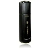 Stick USB Transcend JetFlash 350, 4GB, USB 2.0 (Negru)