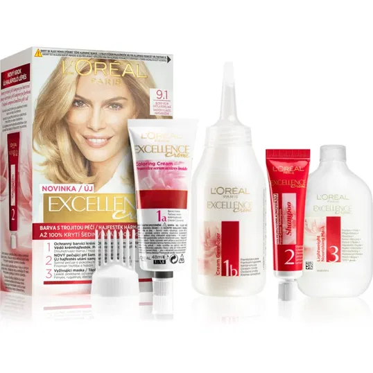 L’Oréal Paris Excellence Creme culoare par culoare 9.1