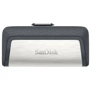 Stick USB Sandisk Ultra Dual Drive, 256GB, USB Type C (Gri/Negru)