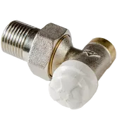 Robinet retur lipire cupru, alama, nichel, 15 x 1/2''