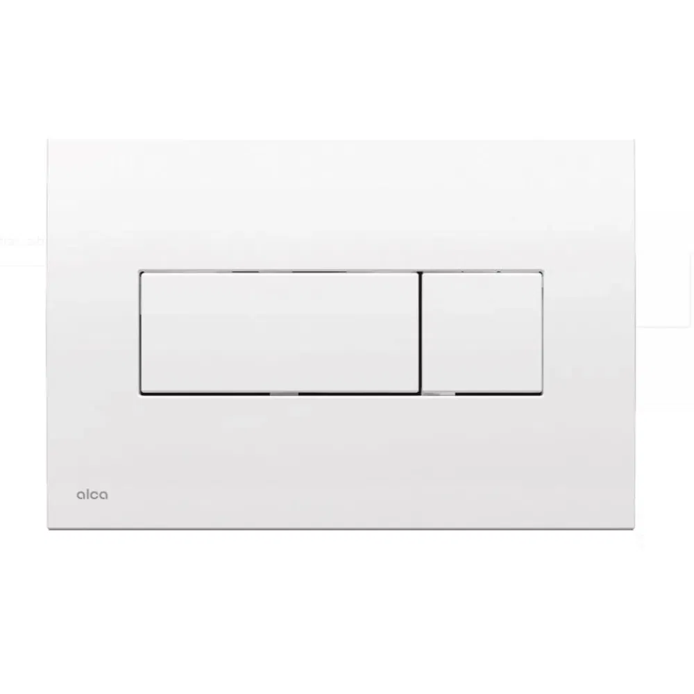 Clapeta Rezervor WC Incastrat Alca M370, actiune dubla, alb, 24.7 x 16.5cm