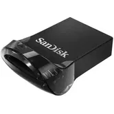 Stick USB SanDisk Ultra Fit, 256GB, USB 3.1 (Negru)