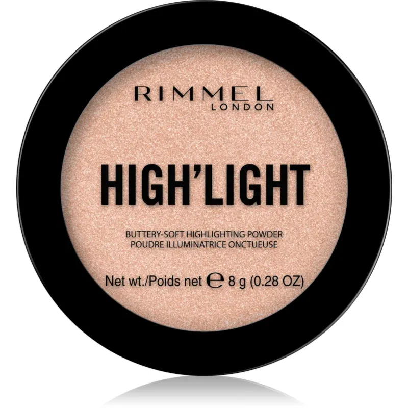 Rimmel High'light Pudra compacta ce ofera luminozitate culoare 002 Candelit 8 g