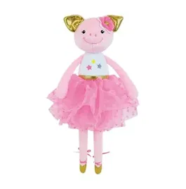 Jucarie de plus muzicala Jemini Balerina - Purcelus, 40 cm