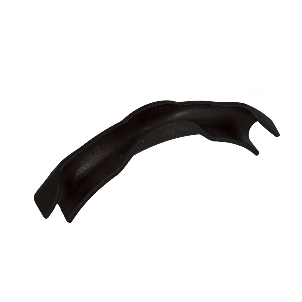 Curba conductoare Purmo, negru, 90 grade, 14-17 mm