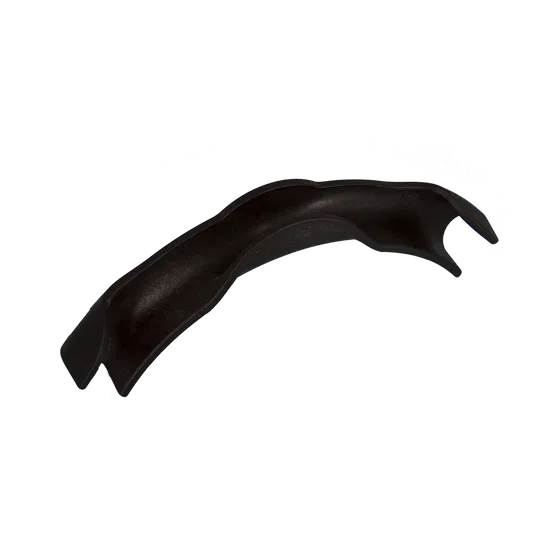 Curba conductoare Purmo, negru, 90 grade, 14-17 mm