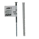 Diblu universal din nylon, surub inecat, 8 x 120 mm