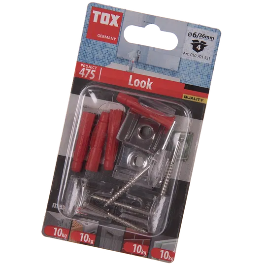Kit montare oglinda Look Spy, diblu TRI 6 x 36 mm