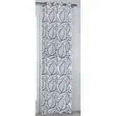 Draperie Pierre Rocle Teck bleu 140, 100% poliester, gri/albastru, l 140 cm, H 260 cm