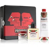 Proraso Set Whole Routie set de bărbierit pentru bărbați Red
