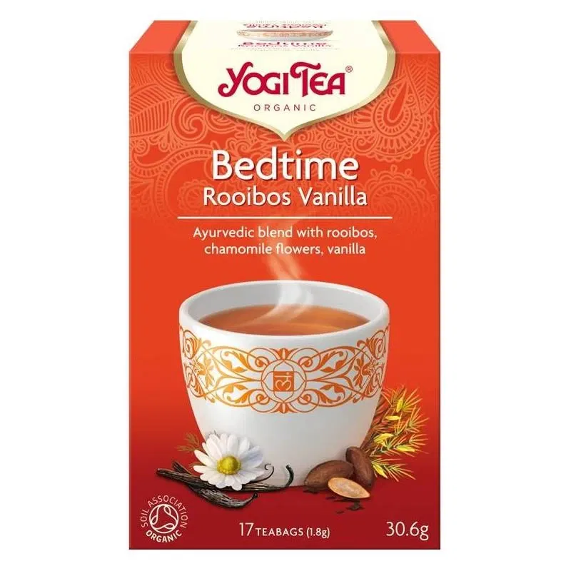 CEAI BEDTIME ROOIBOS VANILIE 17pl ECO-BIO - Yogi Tea