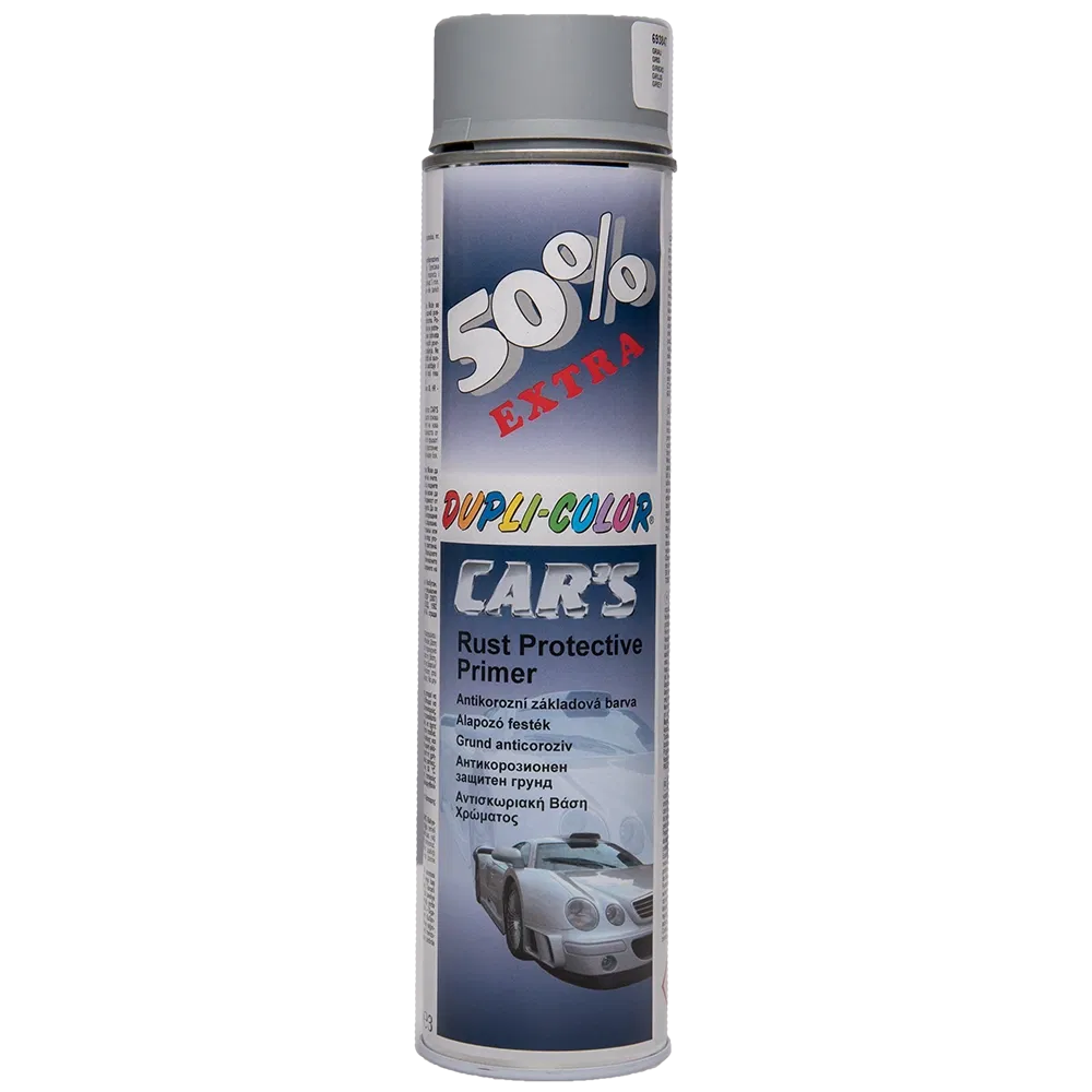 Vopsea spray auto Dupli-Color, gri, lucios, exterior, 600 ml