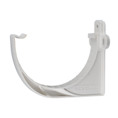 Carlig aplicat pentru jgheab PVC Regenau, 125 mm, alb