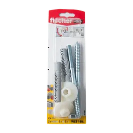 Set fixare lavoar Fischer WST, 14 x 75 mm, 10 x 140 mm, blister
