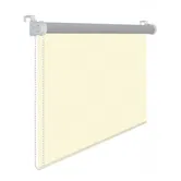 Rulou textil opac, Clemfix Termo-K133, 72,5 x 160 cm, crem