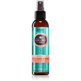 HASK Monoi Coconut Oil spray care nu necesita clatire pentru un par stralucitor si catifelat 175 ml