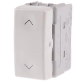 Buton cu revenire System, Gewiss GW20521, 1M, alb