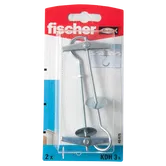 Ancora metalica pentru fixari in cavitati cu carlig, Fischer KDH 3, 12 x 105 mm, 2 buc