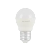 Bec LED Lohuis, sferic, E27, 8W, 900 lm, lumina rece 6500K