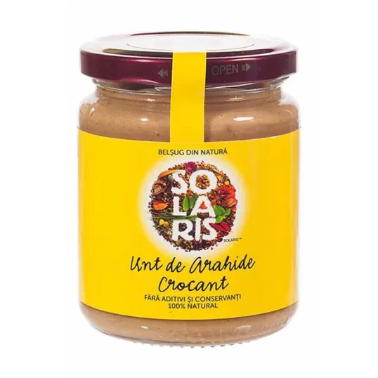 UNT DE ARAHIDE CROCANT 200g - SOLARIS