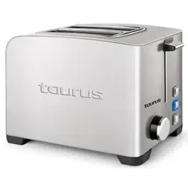 Prajitor de paine Taurus MyToast II Legend. 850 W, 2 felii, 3 functii, Termostat, 7 trepte, Butoane iluminate (Inox)