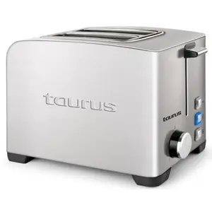 Prajitor de paine Taurus MyToast II Legend. 850 W, 2 felii, 3 functii, Termostat, 7 trepte, Butoane iluminate (Inox)