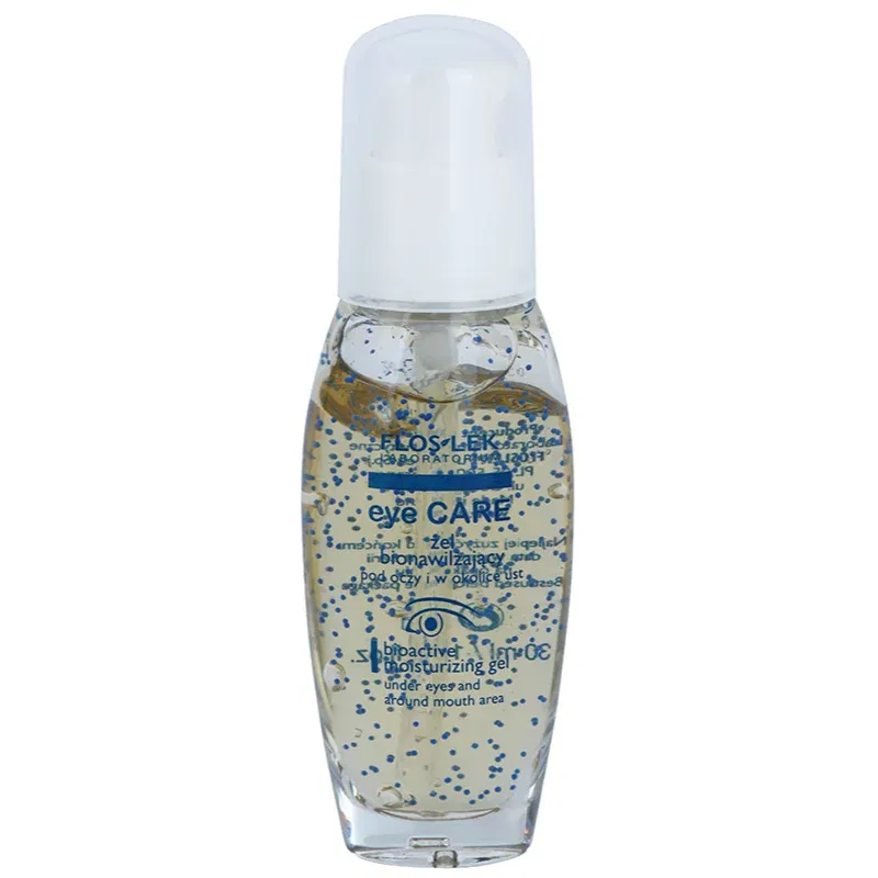 FlosLek Laboratorium Eye Care Gel hidratant bioactiv pentru jurul ochilor și buzelor 30 ml