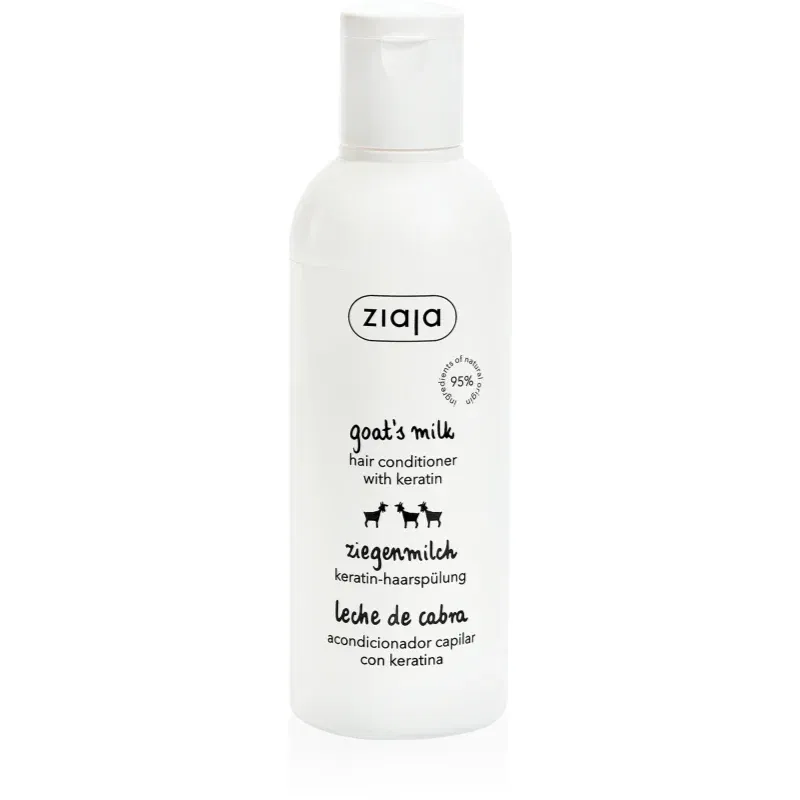 Ziaja Goat's Milk balsam pentru indreptare pentru păr uscat și deteriorat 200 ml