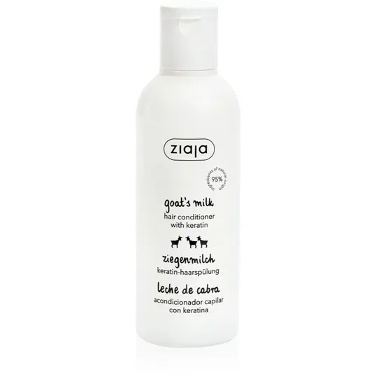 Ziaja Goat's Milk balsam pentru indreptare pentru păr uscat și deteriorat 200 ml