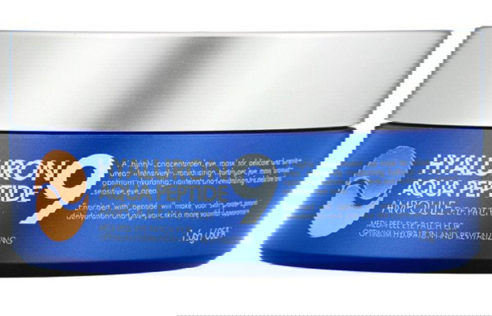 Plasturi pentru ochi Hyaluron Aqua Peptide 9, 60 bucati, Medi-Peel