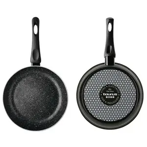 Tigaie Taurus Vital Stone 24, Diametru 24 cm, Acoperire ceramica (Negru)