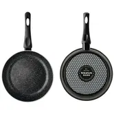 Tigaie Taurus Vital Stone 26, Diametru 26 cm, Acoperire ceramica (Negru)