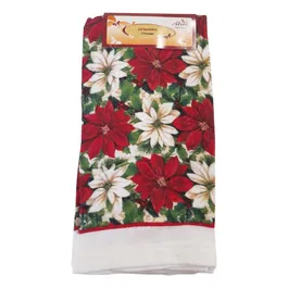 Set 3 prosoape de bucatarie Atria, cu imprimeu craciunite, 38 x 63 cm