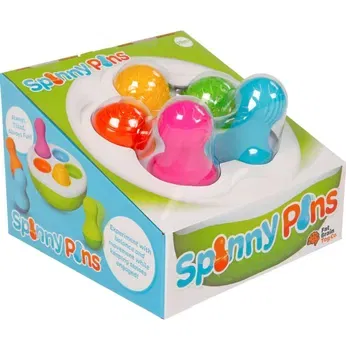 Jucarie interactiva Fat Brain - Spinny Pins, Bol de Sortare