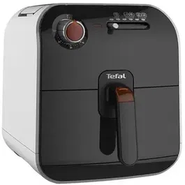 Friteuza Tefal FX100015 Fry Delight, Capacitate 0,8 kg, Temporizator, Bol detasabil (Alb/Negru)