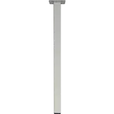 Picior patrat pentru masa, metal, aluminiu, 400 mm
