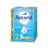 Lapte premium pentru copii de varsta mica 2-3 ani NUTRI-BIOTIK 2+, 1200g, Aptamil