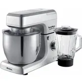 Robot de bucatarie Ariete Pastamatic Gourmet 1598/1, 2100 W, Bol 7 l, Blender 1.5 l (Argintiu)