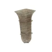 Set colt interior plinta parchet, stejar Alba, PVC, 55 x 22 mm, 2 bucati/set